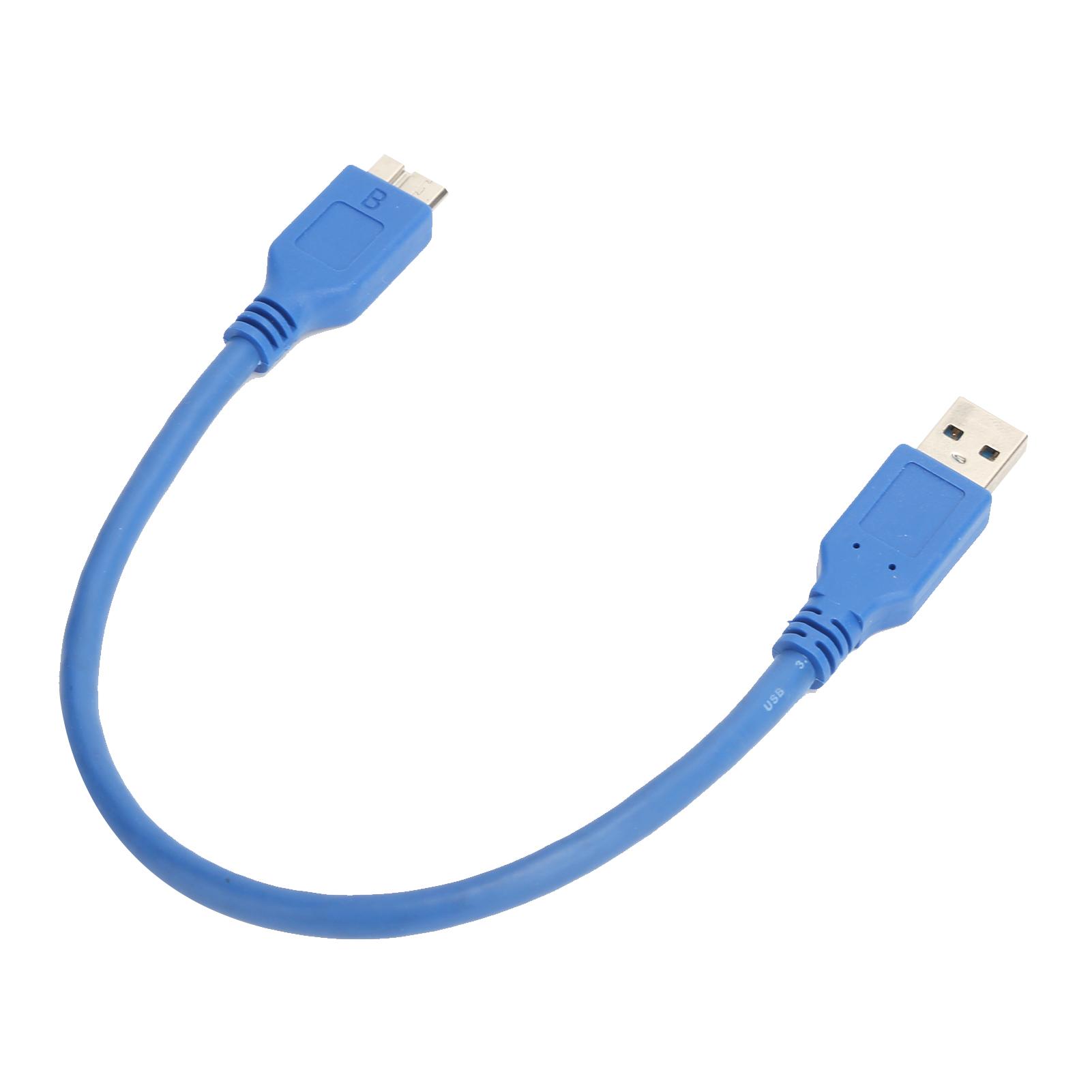 Кабель USBA-MicroB USB3.0 для внешнего жесткого диска, скорость передачи данных 5 Гбит/с, синий(0,3 метра ) 30cm / 11.81in
Кабель USBA-MicroB USB3.0 для внешнего жесткого диска, скорость передачи данных 5 Гбит/с, синий(0,3 метра ) 30cm / 11.81in