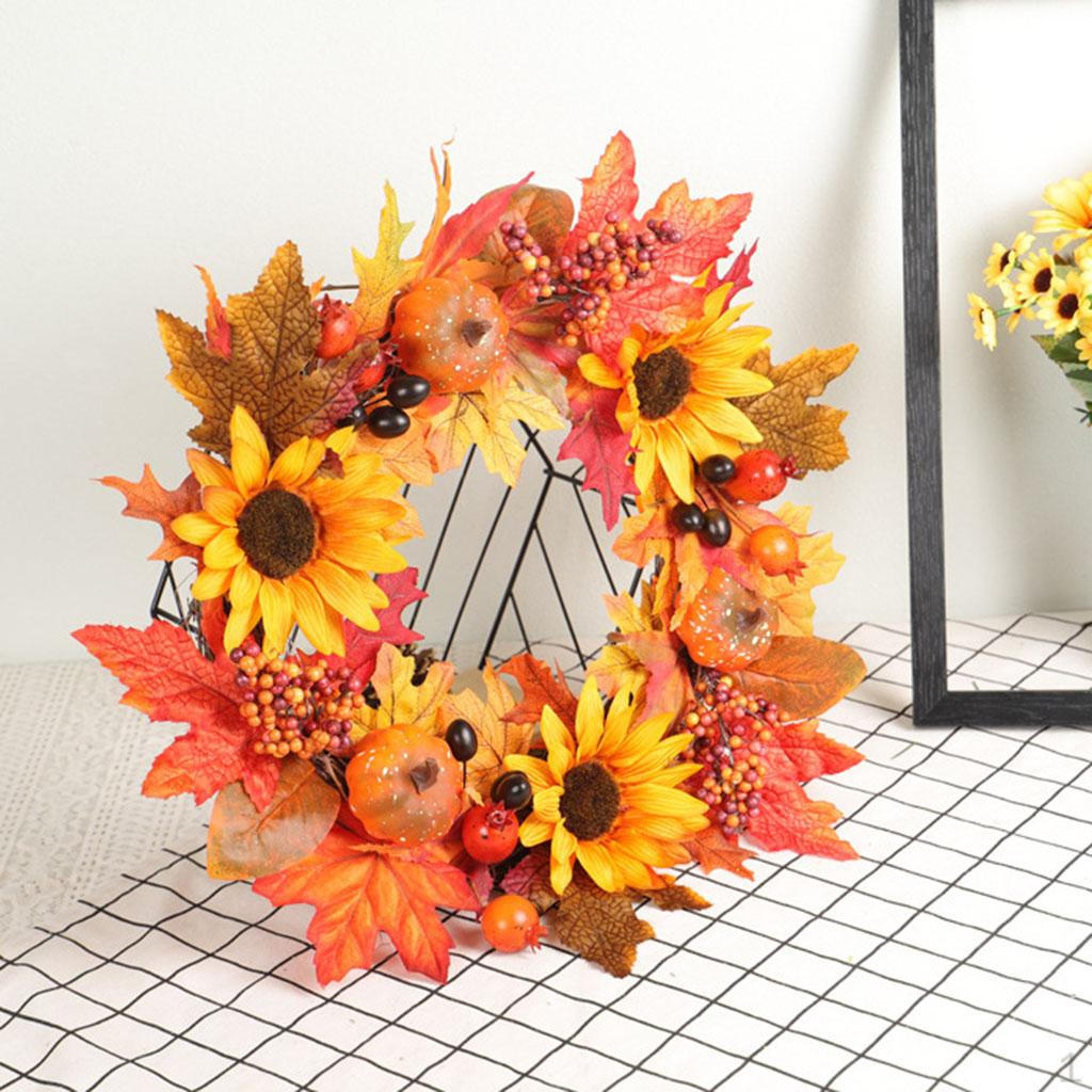 Large Artificial Pumpkin Wreath Hanging Garland Living Room Patio Halloween Home Party Decorations
Large Artificial Pumpkin Wreath Hanging Garland Living Room Patio Halloween Home Party Decorations