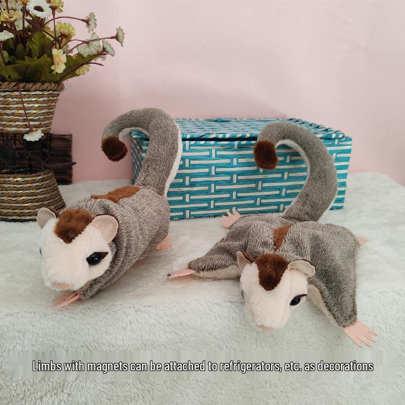 Adorable Sugar Glider Plush Toy - Cute Flying Squirrel Doll Gift 20 cm (35 cm including tail)
Adorable Sugar Glider Plush Toy - Cute Flying Squirrel Doll Gift 20 cm (35 cm including tail)