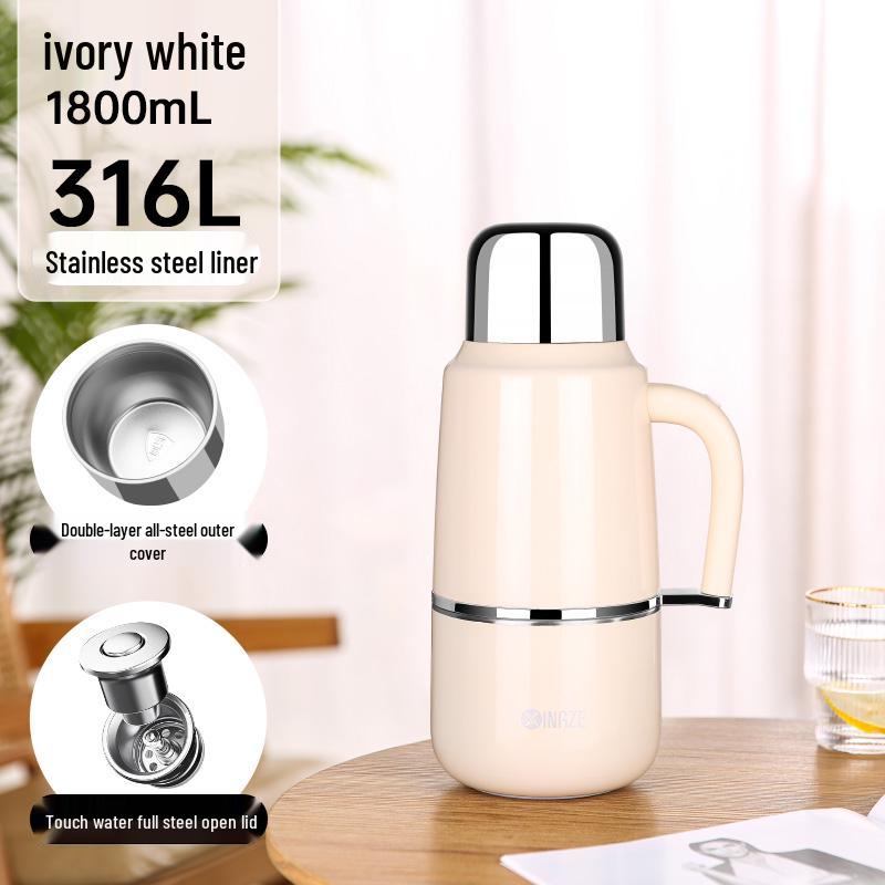 2025 New Model Large Capacity 316L Stainless Steel Thermos Flask for Dormitory or Home Use
2025 New Model Large Capacity 316L Stainless Steel Thermos Flask for Dormitory or Home Use