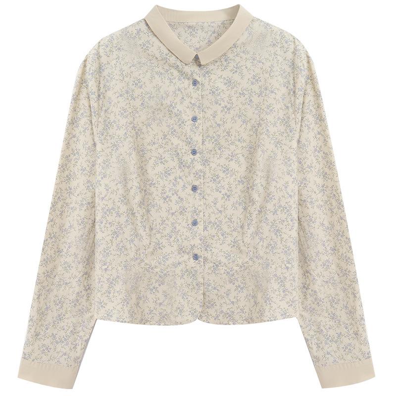 Floral Shirt for Women Long-sleeved Spring Clothes New Printed Top Short Small Design Shirt M
Floral Shirt for Women Long-sleeved Spring Clothes New Printed Top Short Small Design Shirt M