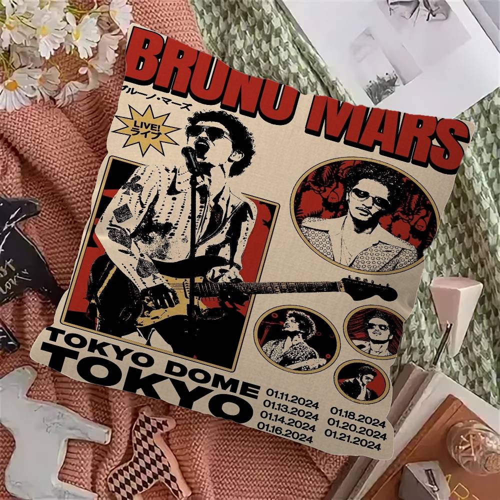 Singer B-Bruno M-Mars Pillow Cover For Bedroom Room And Living Room Sofa Decorative Cushion Cover 12x12Inch
Singer B-Bruno M-Mars Pillow Cover For Bedroom Room And Living Room Sofa Decorative Cushion Cover 12x12Inch