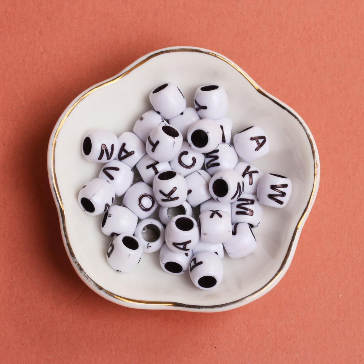 Изготовление ювелирных изделий, бусины с буквами алфавита, аксессуары ручной работы, материал, большое отверстие, цилиндр своими руками, 20 шт., 8*9 мм, подвески для браслета, ожерелья, акриловые бусины с буквами
Изготовление ювелирных изделий, бусины с буквами алфавита, аксессуары ручной работы, материал, большое отверстие, цилиндр своими руками, 20 шт., 8*9 мм, подвески для браслета, ожерелья, акриловые бусины с буквами