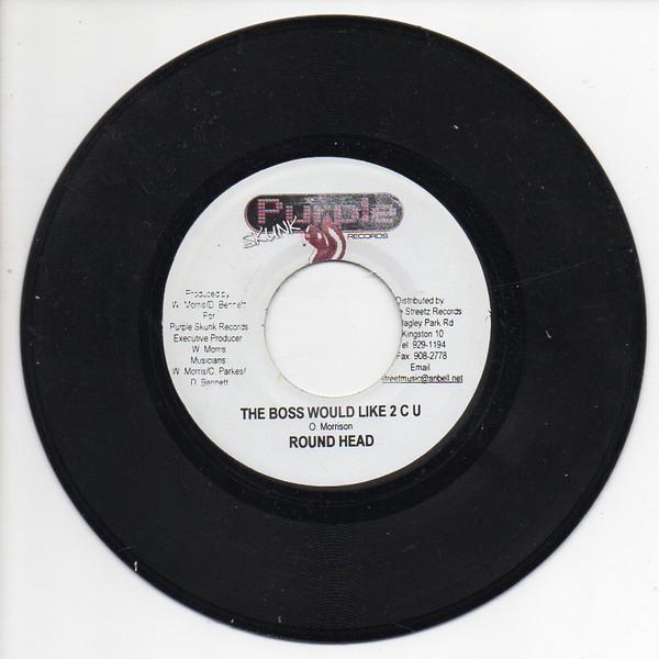 7inch Record ROUND HEAD / NICKY B - The Boss Would Like 2 C U / Slipper NONE Purple Skunk Re 2004 Jamaica Reggae, Ska & Dub Used
7inch Record ROUND HEAD / NICKY B - The Boss Would Like 2 C U / Slipper NONE Purple Skunk Re 2004 Jamaica Reggae, Ska & Dub Used