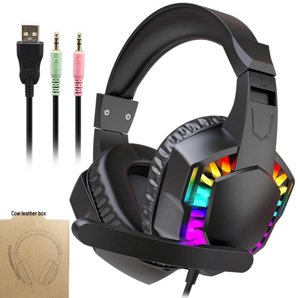 Провідна ігрова гарнітура Yushuo M9 з мікрофоном
Провідна ігрова гарнітура Yushuo M9 з мікрофоном