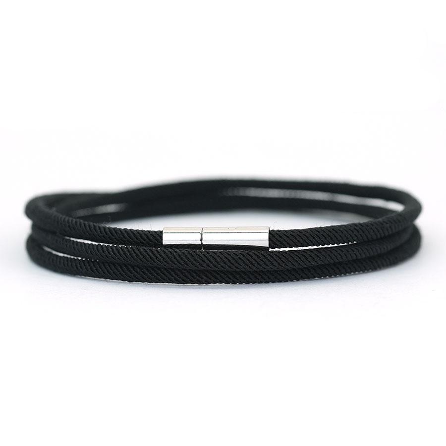 Unique Men Bracelet With A Grade 3mm String 3 Layer Multiple Colors Available Leisure Versatile Wrist Accessories Pulsera Homme чёрный
Unique Men Bracelet With A Grade 3mm String 3 Layer Multiple Colors Available Leisure Versatile Wrist Accessories Pulsera Homme чёрный