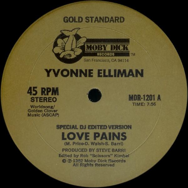 12inch Record YVONNE ELLIMAN - Love Pains MDR1201 Moby Dick Recor 1982 US Soul/Funk Used
12inch Record YVONNE ELLIMAN - Love Pains MDR1201 Moby Dick Recor 1982 US Soul/Funk Used