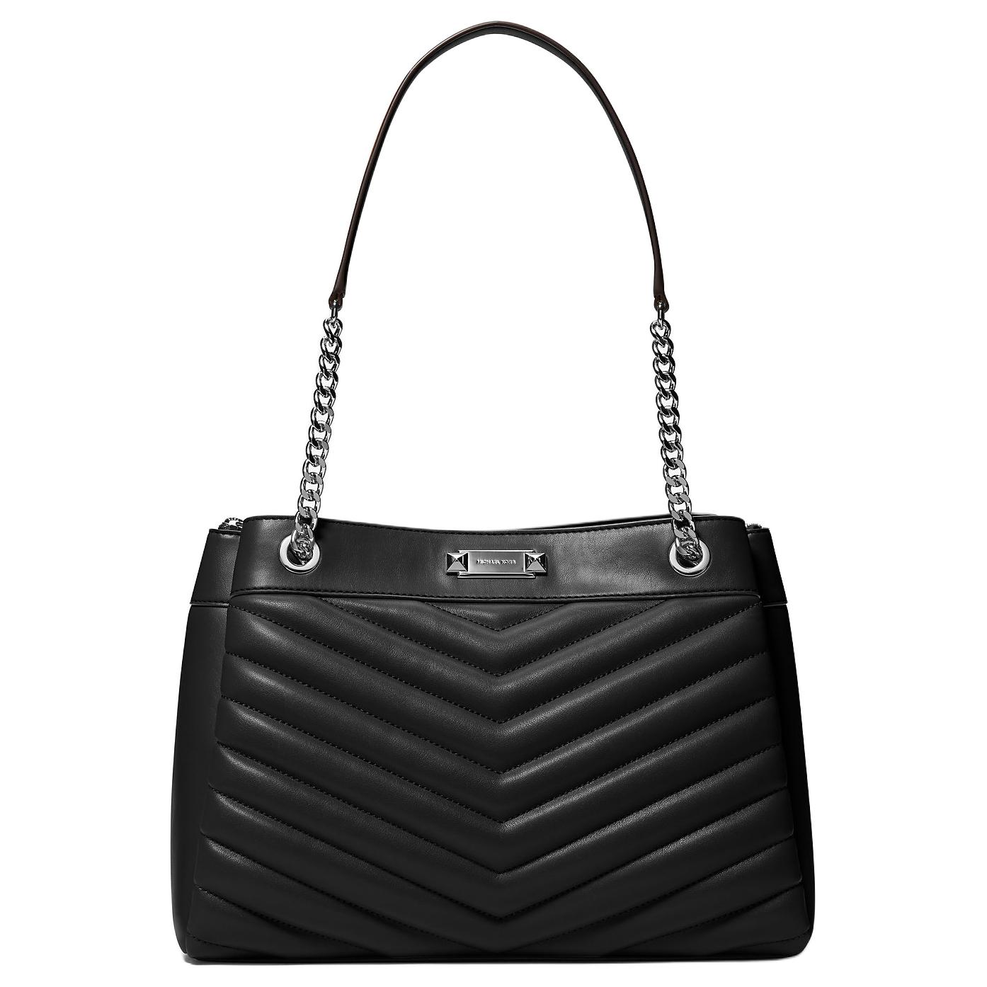 Michael Kors MK Whitney Tote Bag Women Tote Bags Black 35R4SWHT6U-BLACK Basic Set (Bag)
Michael Kors MK Whitney Tote Bag Women Tote Bags Black 35R4SWHT6U-BLACK Basic Set (Bag)