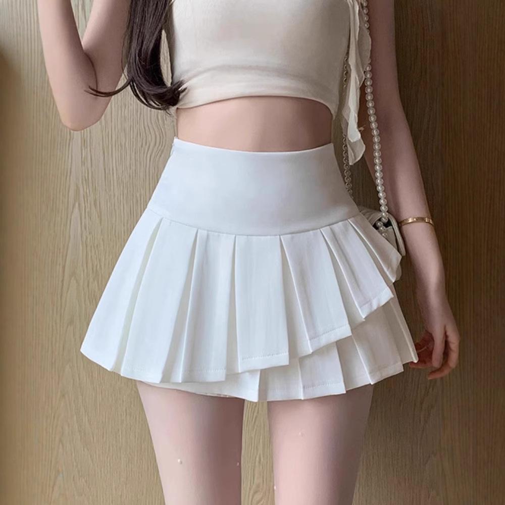 2026 Summer High Waist A-line Pleated Mini Skirt with Unique Irregular Design for Women L белый
2026 Summer High Waist A-line Pleated Mini Skirt with Unique Irregular Design for Women L белый