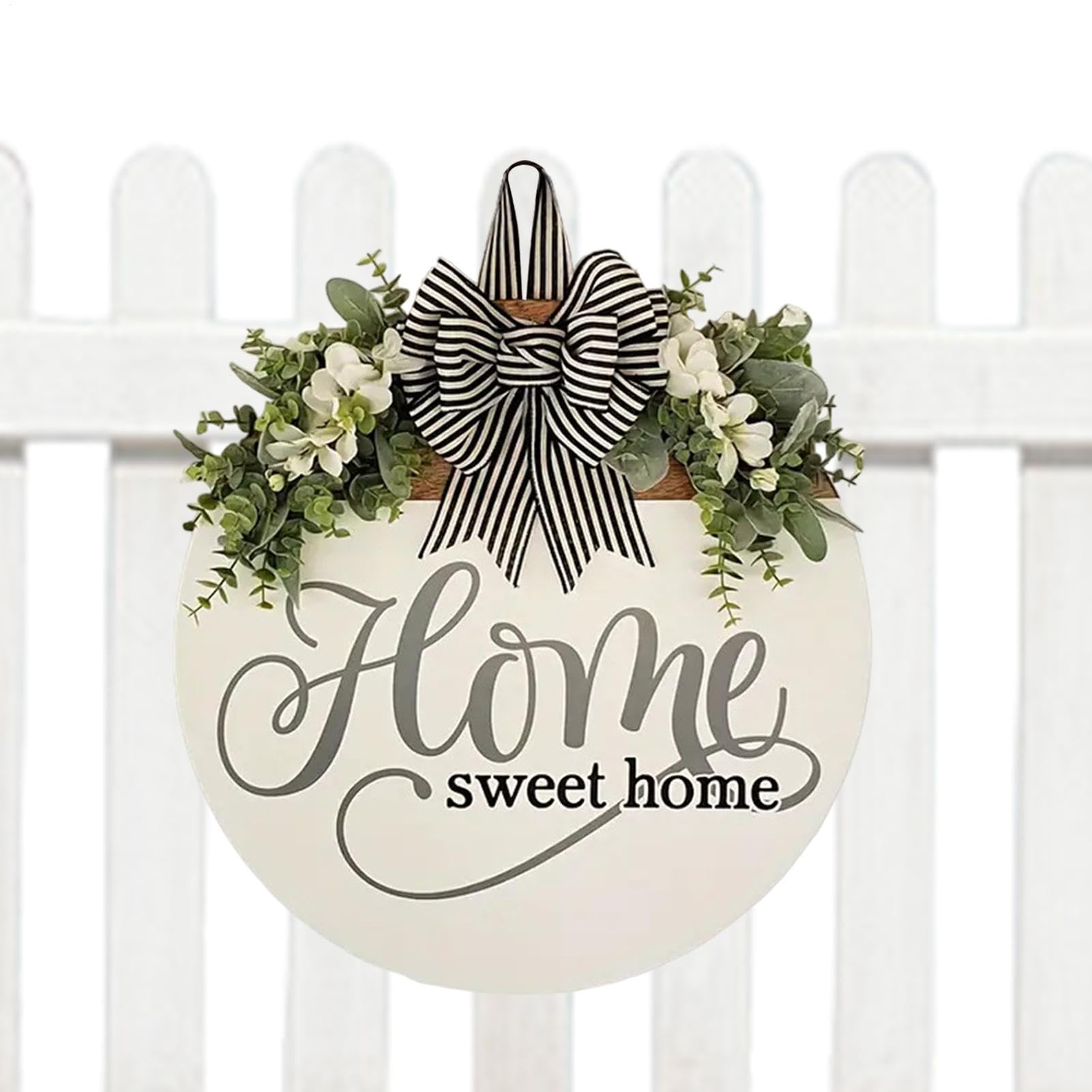 Spring Summer Front Door Wreath Welcome Sign Sweet Home Artificial Floral Wreath for Entrance Hanging Decor Type A
Spring Summer Front Door Wreath Welcome Sign Sweet Home Artificial Floral Wreath for Entrance Hanging Decor Type A