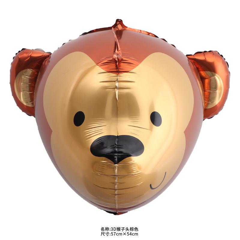Aluminum Film Balloon Three-Dimensional 4D Bear Cartoon Animal Head Helium Floating In The Air Birthday Party Decoration Balloon 1 pc коричневый
Aluminum Film Balloon Three-Dimensional 4D Bear Cartoon Animal Head Helium Floating In The Air Birthday Party Decoration Balloon 1 pc коричневый