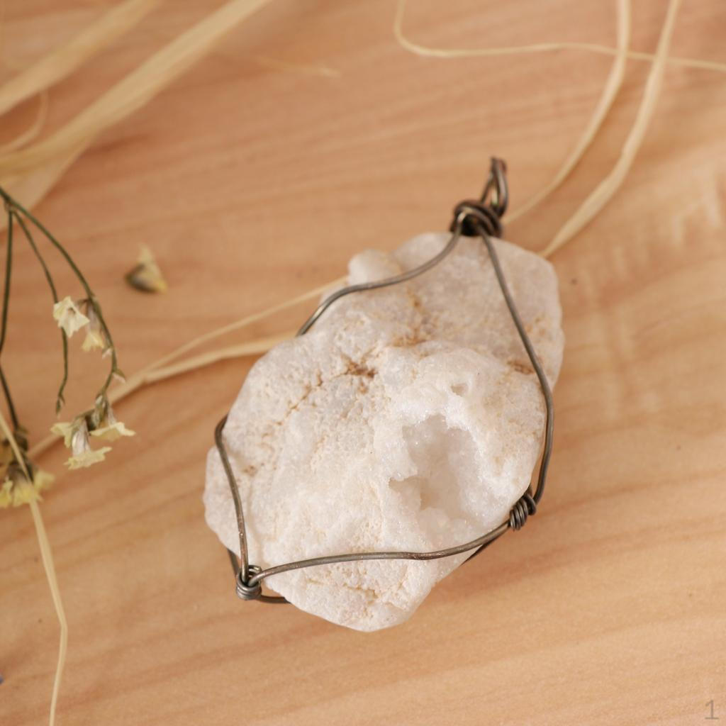 Drusy Agate Irregular Pendant,Wire Hand Wrapped, White / белый
Drusy Agate Irregular Pendant,Wire Hand Wrapped, White / белый