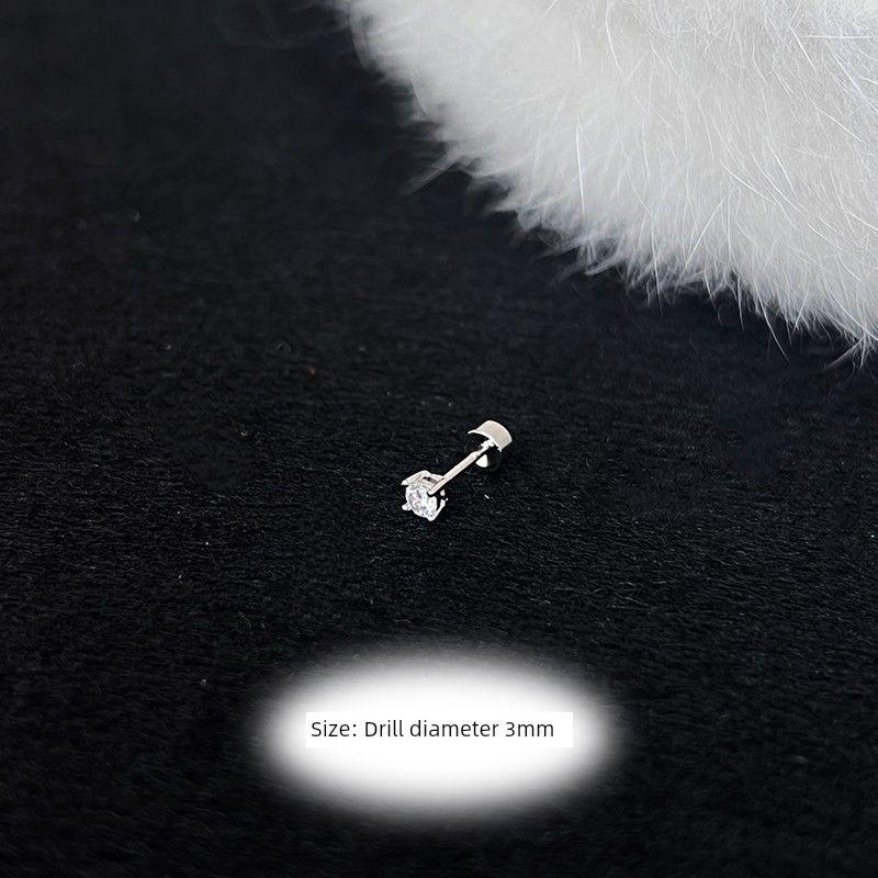 Розовые повседневные мини-компактные супер-блестящие циркониевые серьги-пусеты из титановой стали, деликатные серьги-подвески, гвоздик для кости, не нужно снимать, уход за ушами, шпилька для кости уха 3mm zircon white earring single
Розовые повседневные мини-компактные супер-блестящие циркониевые серьги-пусеты из титановой стали, деликатные серьги-подвески, гвоздик для кости, не нужно снимать, уход за ушами, шпилька для кости уха 3mm zircon white earring single