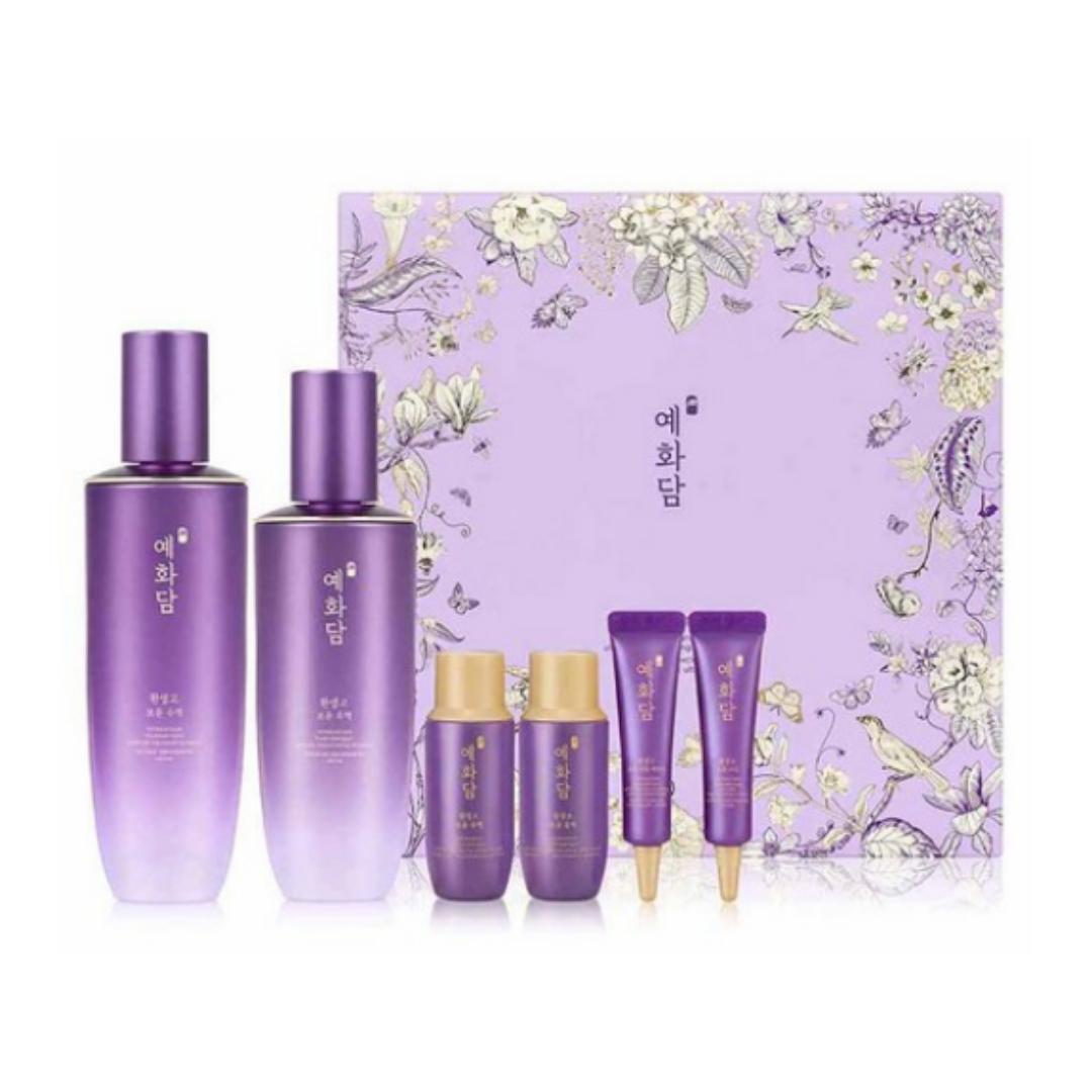 Yehwadam HwanSaengGo Boyun (Rebirth) Basic Skincare 2‑Piece Set — 1 set
Yehwadam HwanSaengGo Boyun (Rebirth) Basic Skincare 2‑Piece Set — 1 set