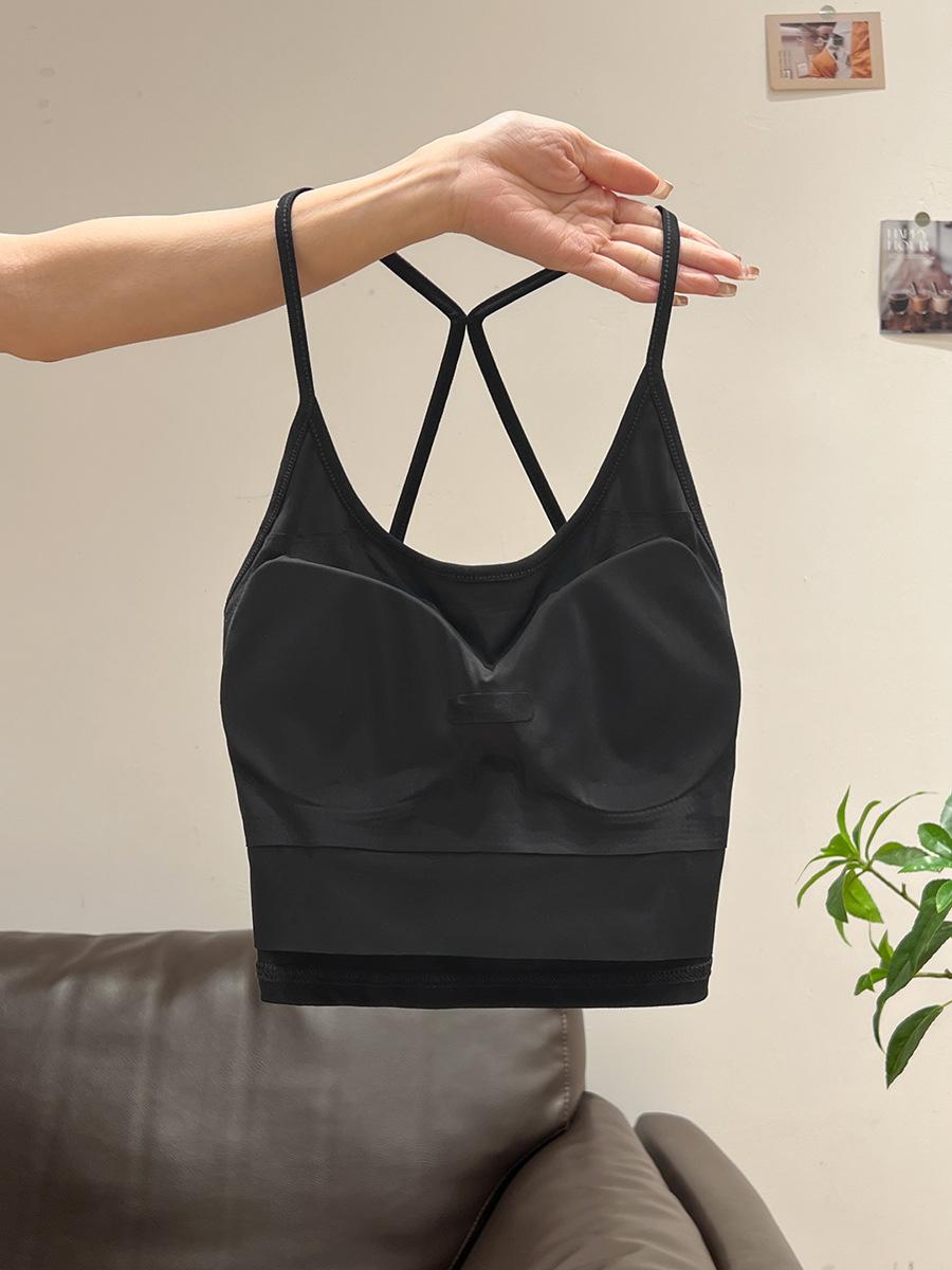 Sweet Spice Girl Sexy Vest Suspender Women s Summer New Outer Wear Beautiful Back Belt Chest Pad Integrated Short Top XL чорний
Sweet Spice Girl Sexy Vest Suspender Women s Summer New Outer Wear Beautiful Back Belt Chest Pad Integrated Short Top XL чорний