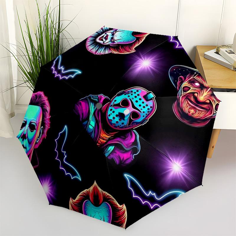 1pc Halloween Horror Icons Sticker Umbrella with Plastic Handle,Suitable for All Seasons Home Travel Outdoor UmbrellaM1339
1pc Halloween Horror Icons Sticker Umbrella with Plastic Handle,Suitable for All Seasons Home Travel Outdoor UmbrellaM1339