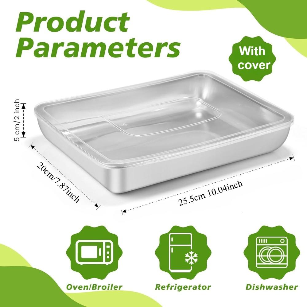 12PC Stainless Steel Food Containers | Leakproof Stackable Meal Prep/Marinating Set - Oven & Freezer Safe Dishwasher 1PC срібний
12PC Stainless Steel Food Containers | Leakproof Stackable Meal Prep/Marinating Set - Oven & Freezer Safe Dishwasher 1PC срібний