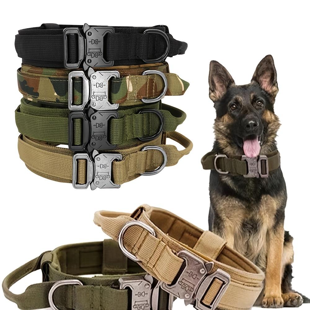 Tactical Dog Collar, Pet Dog Collar, Military Dog Collar Adjustable Dog Training Collar With Quick-release Buckle XL
Tactical Dog Collar, Pet Dog Collar, Military Dog Collar Adjustable Dog Training Collar With Quick-release Buckle XL