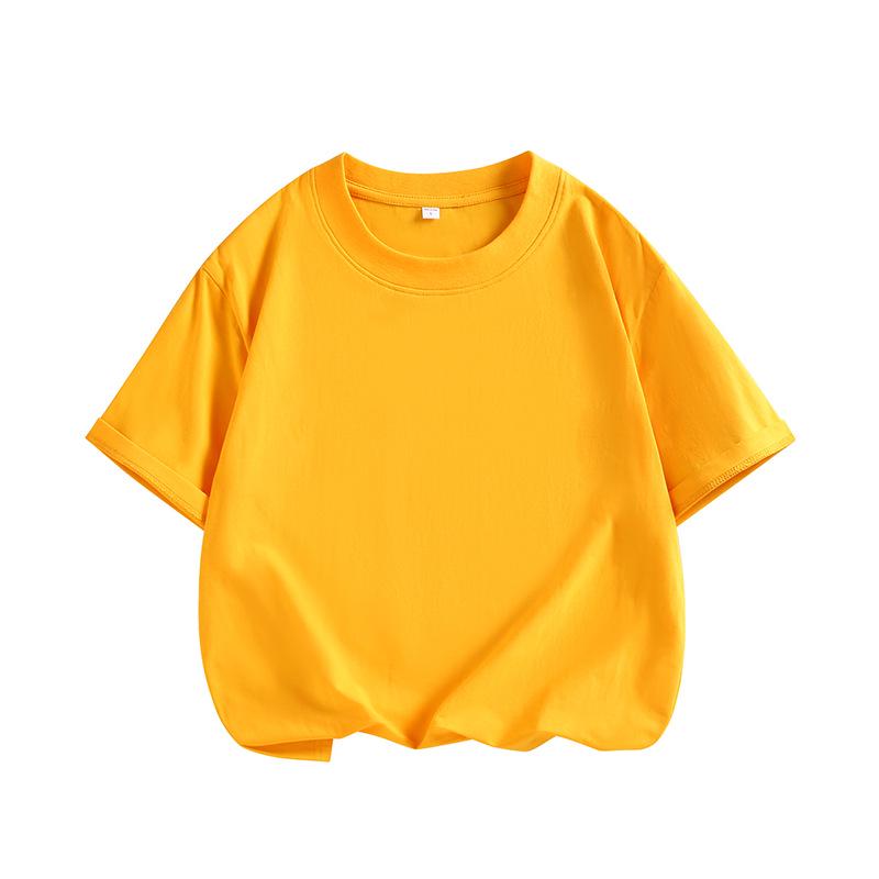 Pure Cotton Kids T-shirt with Logo - Summer Class Uniform & Parent-Child Wear 120 cm жёлтый
Pure Cotton Kids T-shirt with Logo - Summer Class Uniform & Parent-Child Wear 120 cm жёлтый