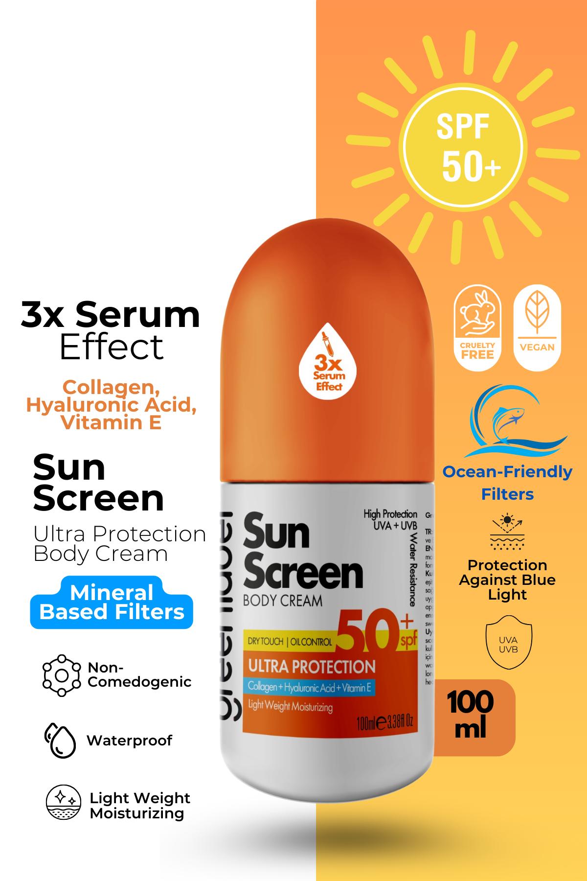 Солнцезащитный крем для тела Солнцезащитный крем с защитой SPF 50, содержащий коллаген, гиалуроновую кислоту и витамин Е, 100 мл
Солнцезащитный крем для тела Солнцезащитный крем с защитой SPF 50, содержащий коллаген, гиалуроновую кислоту и витамин Е, 100 мл
