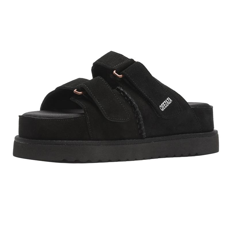 Толстые летние мужские тапочки с толстой подошвой, новые модные нескользящие повседневные тапочки, домашние пляжные сандалии для улицы, мужские полутапочки 44 чёрный
Толстые летние мужские тапочки с толстой подошвой, новые модные нескользящие повседневные тапочки, домашние пляжные сандалии для улицы, мужские полутапочки 44 чёрный