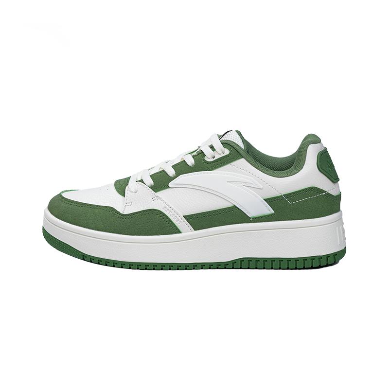 Anta 982 Retro Fashion Trendy Slip Resistant Durable Low Top Skate Shoes Men Sneakers White Green 112518063R-4 39
Anta 982 Retro Fashion Trendy Slip Resistant Durable Low Top Skate Shoes Men Sneakers White Green 112518063R-4 39
