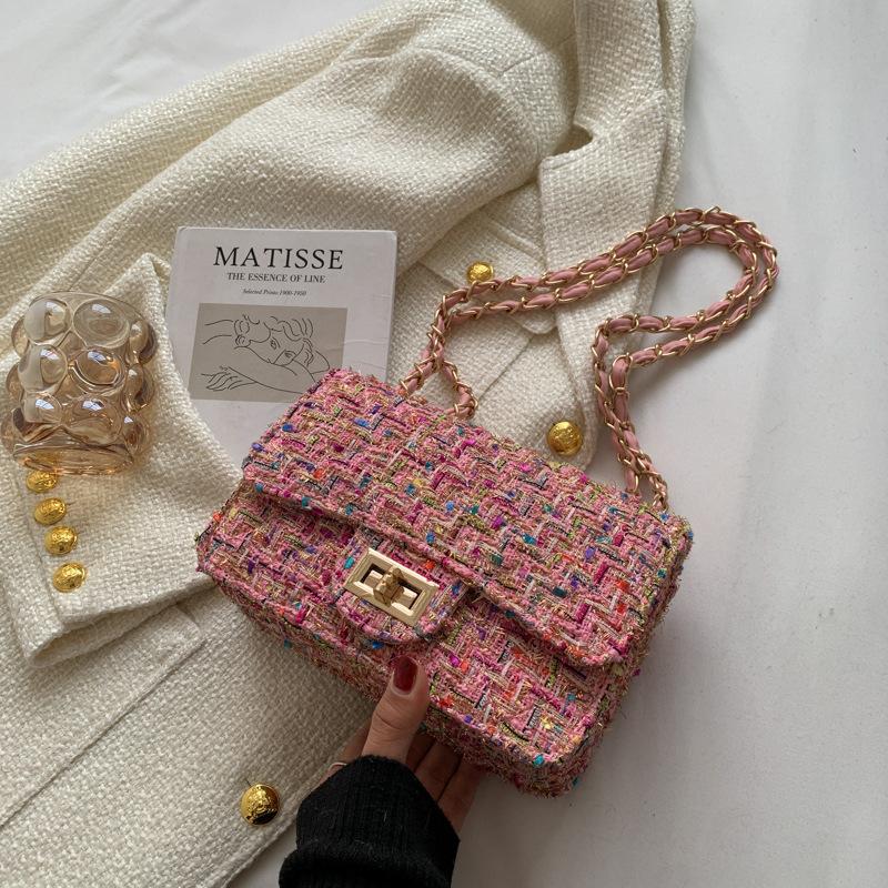 1Pc Xiaoxiangfeng Woolen Bag Women s Bag New Trendy Popular Korean Version Fashion Versatile Chain Single Shoulder Messenger Bag
1Pc Xiaoxiangfeng Woolen Bag Women s Bag New Trendy Popular Korean Version Fashion Versatile Chain Single Shoulder Messenger Bag