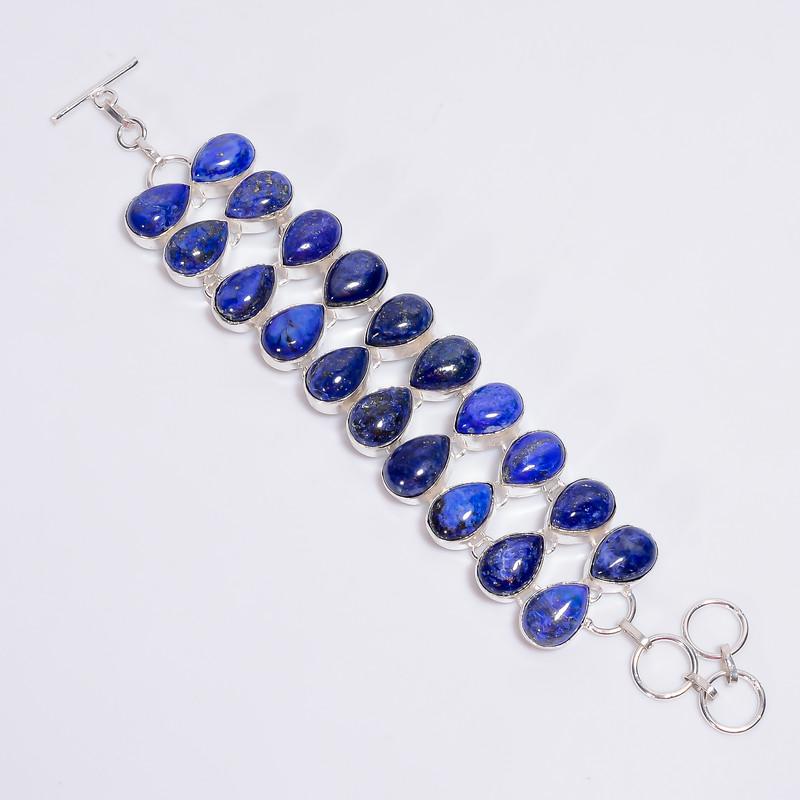 Exclusive Top Grade Qualite 100% Natural Lapis Lazuli Pear Shape Ethnic Style Handmade Jewelry 925 Steling Silver Bracelet 6-8 WSJ-4616 6-8 синій
Exclusive Top Grade Qualite 100% Natural Lapis Lazuli Pear Shape Ethnic Style Handmade Jewelry 925 Steling Silver Bracelet 6-8 WSJ-4616 6-8 синій