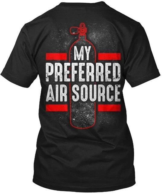 Scuba Diving Air Source - My Preferred Tee T shirt Made in the USA Size S to 5XL 3XL
Scuba Diving Air Source - My Preferred Tee T shirt Made in the USA Size S to 5XL 3XL