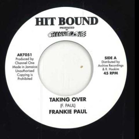 7inch Record FRANKIE PAUL - Taking Over / Version AR7051 Hit Bound UK 2024 UK Reggae, Ska & Dub
7inch Record FRANKIE PAUL - Taking Over / Version AR7051 Hit Bound UK 2024 UK Reggae, Ska & Dub