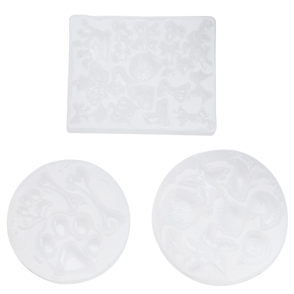 3pcs Silicone Molds Epoxy Resin DIY Mold Paw Crown Shell Shape Pendant Making Tool
3pcs Silicone Molds Epoxy Resin DIY Mold Paw Crown Shell Shape Pendant Making Tool