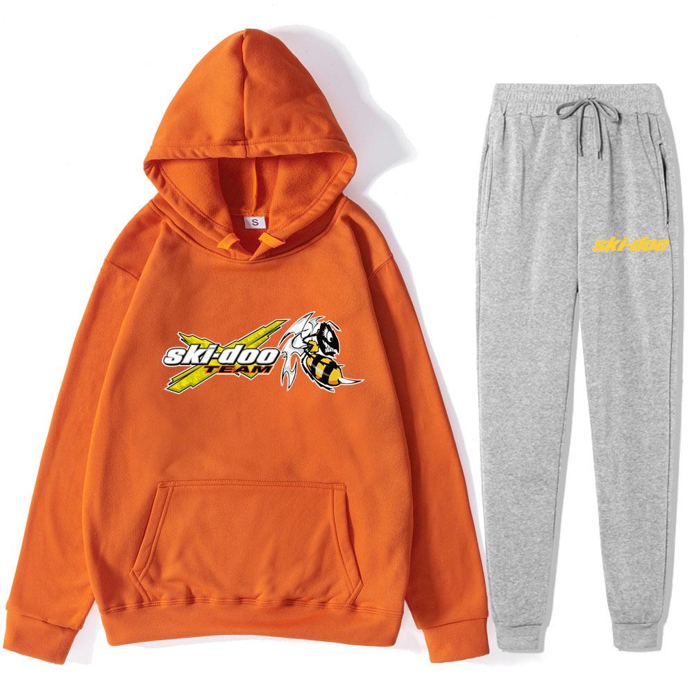 Autumn Winter Ski-Doo Team Logo Printed Hoodies Sweatpants Set Fashionable Casual Warm Sports Long Sleeved Pants Men s Sport Wear XL
Autumn Winter Ski-Doo Team Logo Printed Hoodies Sweatpants Set Fashionable Casual Warm Sports Long Sleeved Pants Men s Sport Wear XL