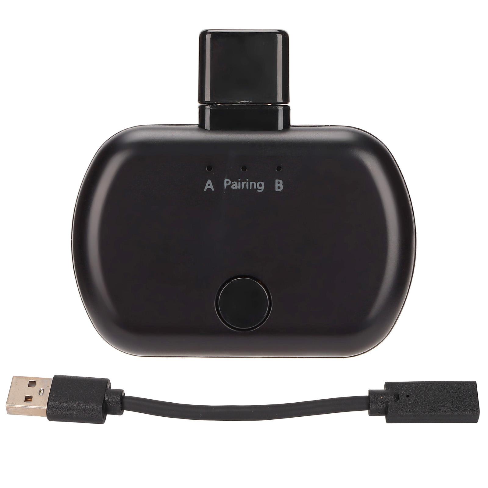 Адаптер передавача USB C Bluetooth 1 на 2, передавач Bluetooth 5.0 із швидкою зарядкою для ПК PS4
Адаптер передавача USB C Bluetooth 1 на 2, передавач Bluetooth 5.0 із швидкою зарядкою для ПК PS4