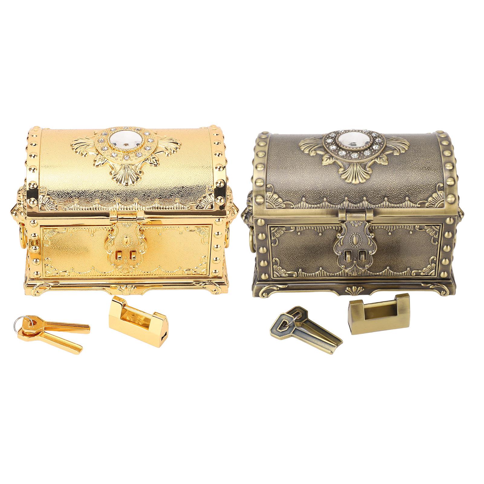 Vintage Metal Jewelry Box Drawer Type Earring Ring Necklace Bracelet Organizer Decorative Box with L Antique Bronze
Vintage Metal Jewelry Box Drawer Type Earring Ring Necklace Bracelet Organizer Decorative Box with L Antique Bronze