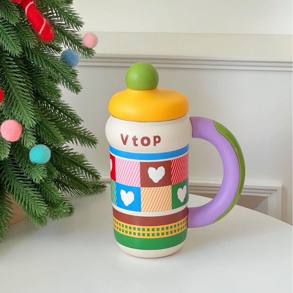 Winter 600ML Vacuum Cup 316 Stainless Steel Lid Straw Insulated Cup With Handle Thermal Bottle Boys and Girls жовтий
Winter 600ML Vacuum Cup 316 Stainless Steel Lid Straw Insulated Cup With Handle Thermal Bottle Boys and Girls жовтий