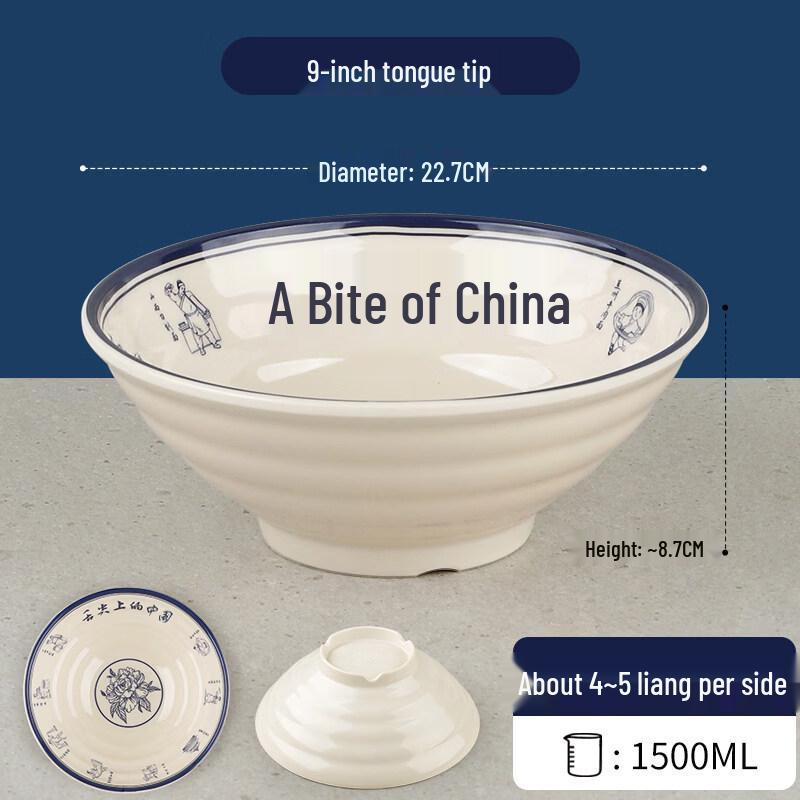 Melamine Noodle and Hot Pot Bowl
Melamine Noodle and Hot Pot Bowl