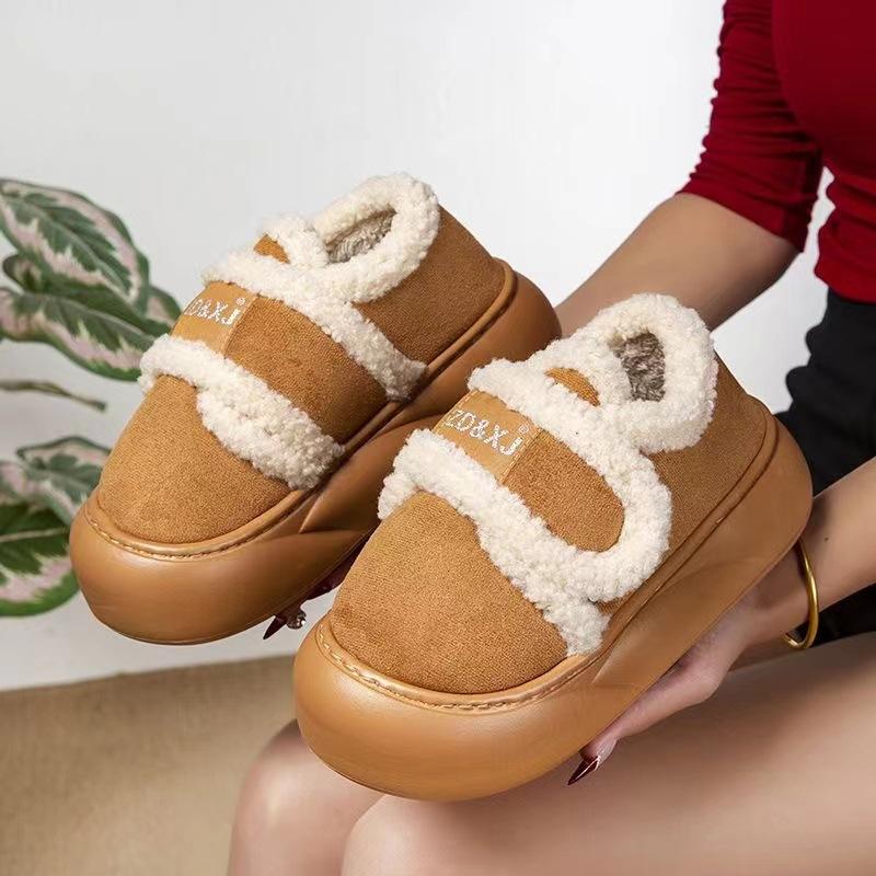 New Birkenstock Shoes Cotton Slippers for Women Autumn and Winter Heels for Women Thick Sole Plus Velvet Outside Warm Indoor Confinement Shoes 36
New Birkenstock Shoes Cotton Slippers for Women Autumn and Winter Heels for Women Thick Sole Plus Velvet Outside Warm Indoor Confinement Shoes 36