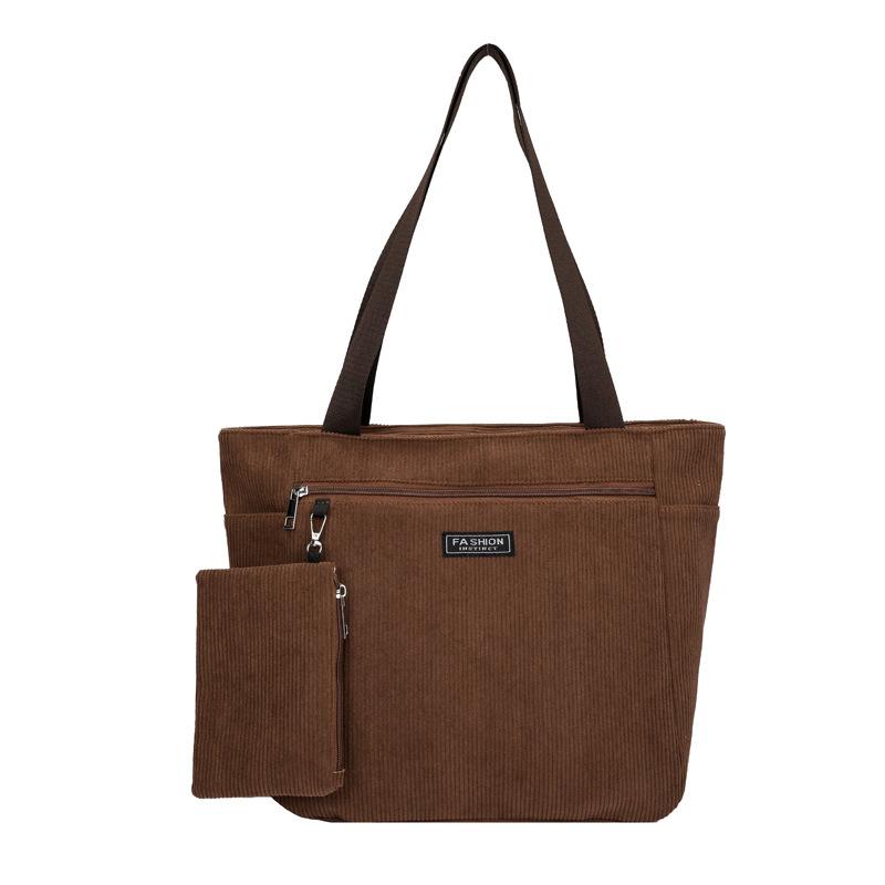 Сумка большой вместимости женская Харадзюку вельветовая литературная сумка через плечо новая модная сумка-тоут коричневый
Сумка большой вместимости женская Харадзюку вельветовая литературная сумка через плечо новая модная сумка-тоут коричневый