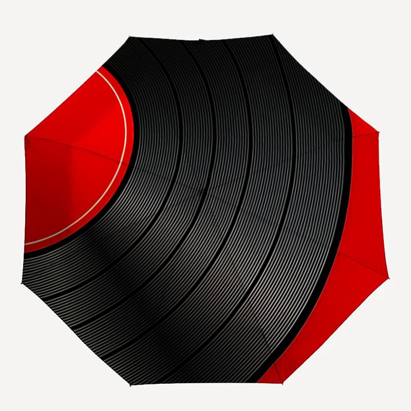 1pc Vinyl Record Automatic Folding Umbrella with 8-Rib Windproof Design, Portable Foldable Sunshade Umbrella For Halloween 001
1pc Vinyl Record Automatic Folding Umbrella with 8-Rib Windproof Design, Portable Foldable Sunshade Umbrella For Halloween 001