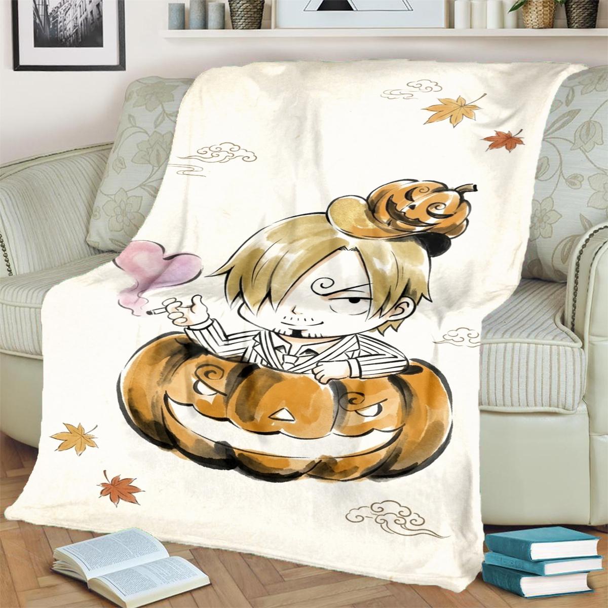 ONE PIECE Flannel Throw Blanket Warm Cozy for Bedroom, Sofa, Picnic and Travel 75x90cm
ONE PIECE Flannel Throw Blanket Warm Cozy for Bedroom, Sofa, Picnic and Travel 75x90cm