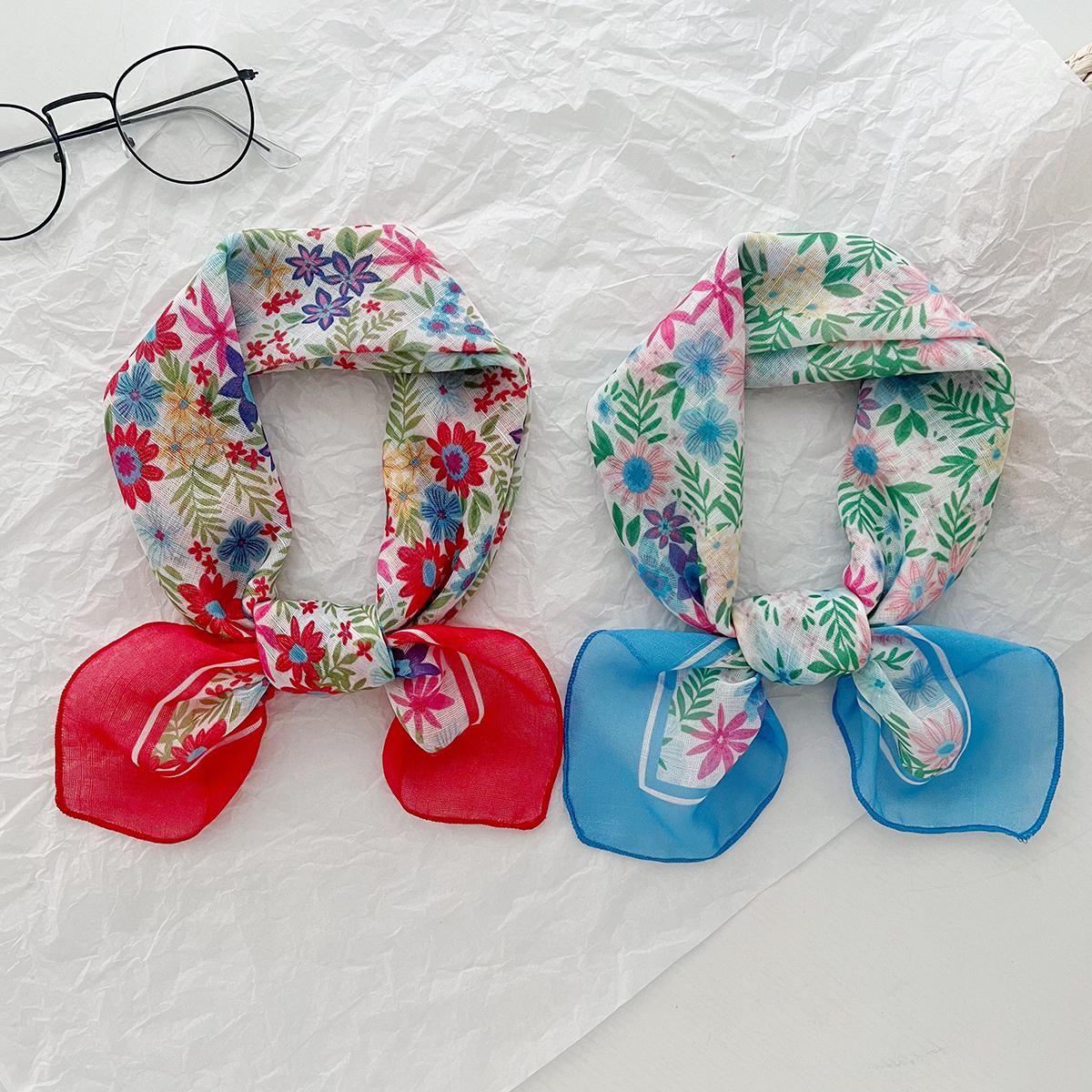 Spring And Summer Flowers Sweet Small Square Scarf Female Small Fresh Mori Decorative Scarf Headscarf Idyllic Style 58-58CM
Spring And Summer Flowers Sweet Small Square Scarf Female Small Fresh Mori Decorative Scarf Headscarf Idyllic Style 58-58CM