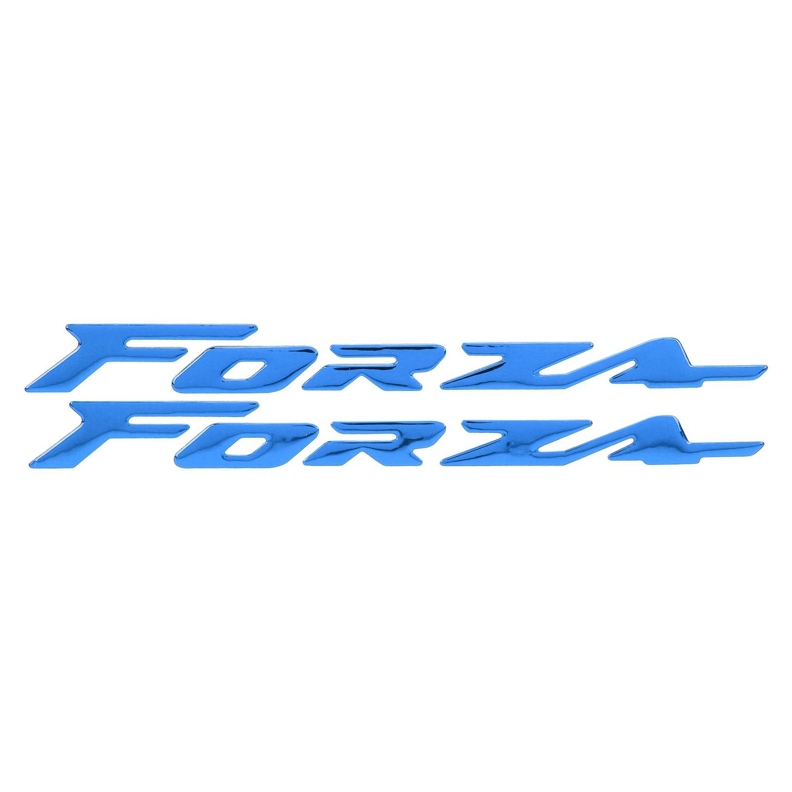 Пара эмблемных наклеек 3D наклеек на кузов мотоцикла для Honda FORZA 300 125 250Синий чёрный
Пара эмблемных наклеек 3D наклеек на кузов мотоцикла для Honda FORZA 300 125 250Синий чёрный