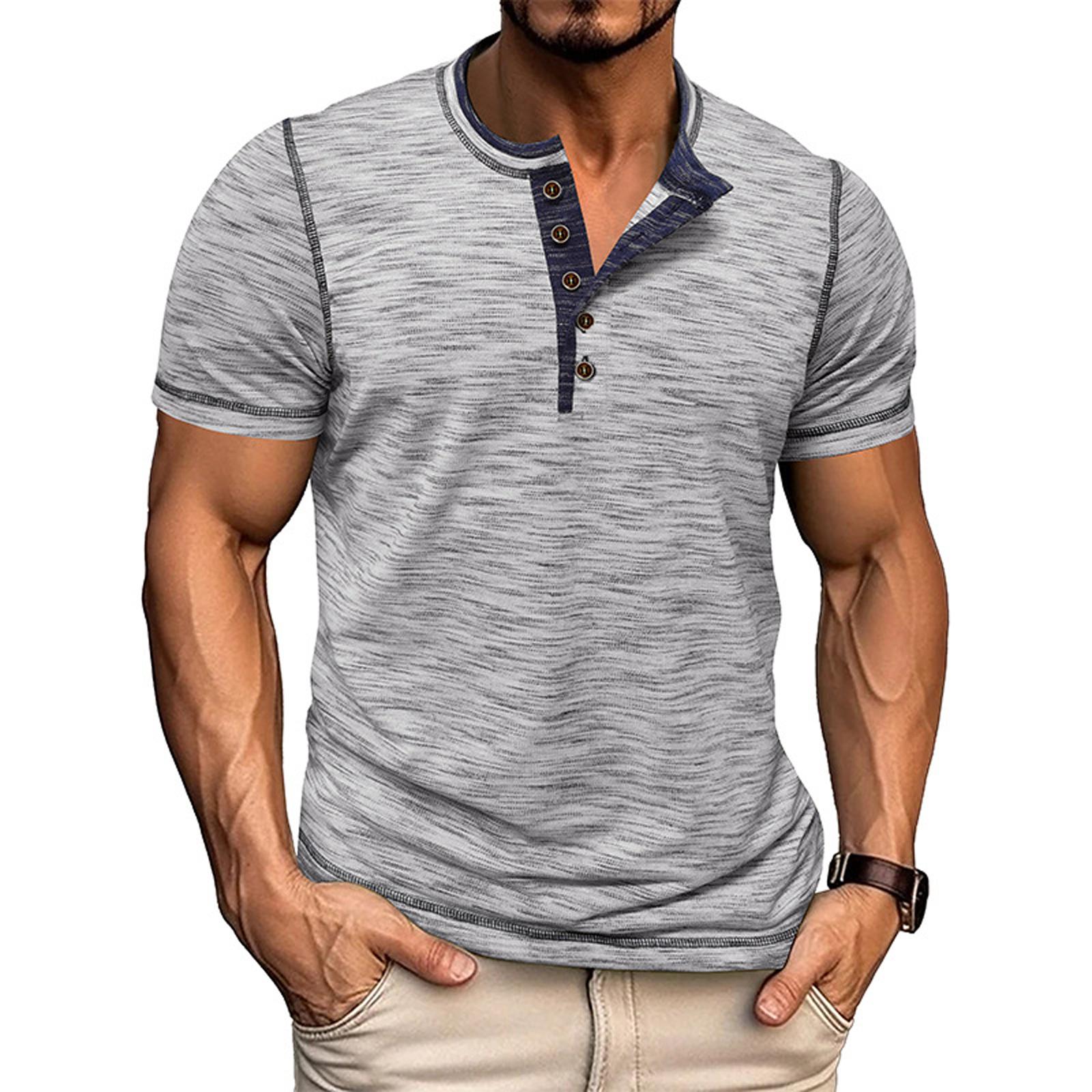 Men s Short Sleeve Henley Shirt Casual Slim Fit Button Down T Shirt Soft Lightweight Knit Top for Everyday Wear XL білий
Men s Short Sleeve Henley Shirt Casual Slim Fit Button Down T Shirt Soft Lightweight Knit Top for Everyday Wear XL білий
