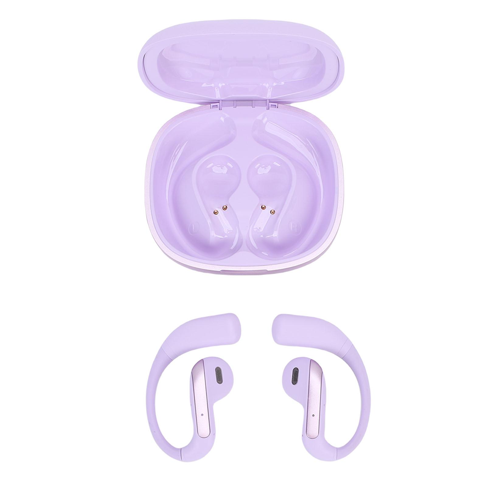 Wireless Headphone Lightweight Noise Concealing Ear Hook Headset for Study Work Life Purple
Wireless Headphone Lightweight Noise Concealing Ear Hook Headset for Study Work Life Purple