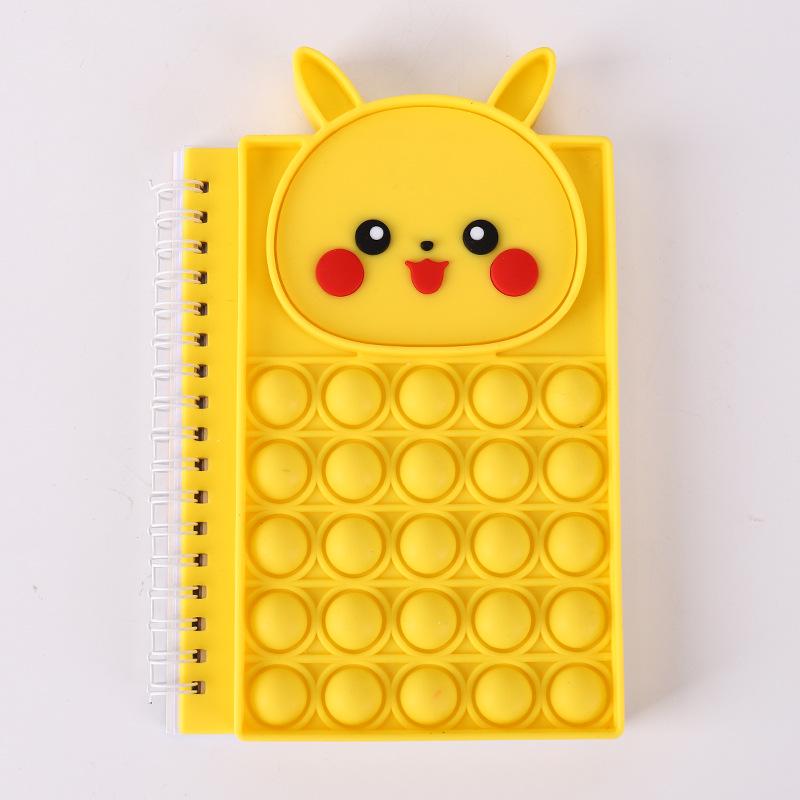 Блокнот Pioneer A6 на 50 листов, силиконовый, с декомпрессионными пупырками Пикачу A6
Блокнот Pioneer A6 на 50 листов, силиконовый, с декомпрессионными пупырками Пикачу A6