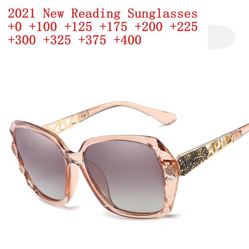Overize Rhinestone Sun Reading Glasses Women Ultralight Square Sunglasses Shade Ladies Prebyopia Goggles Eyeglasses Hyperopia NX 0 коричневий
Overize Rhinestone Sun Reading Glasses Women Ultralight Square Sunglasses Shade Ladies Prebyopia Goggles Eyeglasses Hyperopia NX 0 коричневий