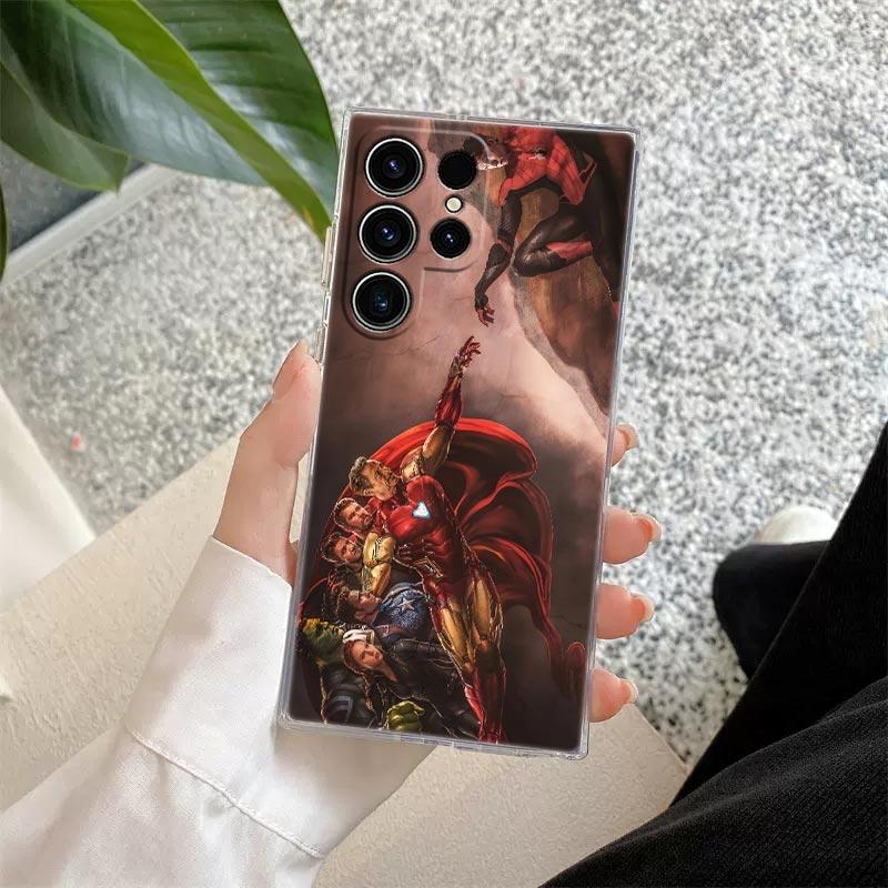 Marvel Oil Painting Transparent Case For Samsung Galaxy S26 S25 Ultra S24 S22 S26 Plus S20 S23 S21 S25 FE 5G Clear Silicon Cover Galaxy S22 5G
Marvel Oil Painting Transparent Case For Samsung Galaxy S26 S25 Ultra S24 S22 S26 Plus S20 S23 S21 S25 FE 5G Clear Silicon Cover Galaxy S22 5G