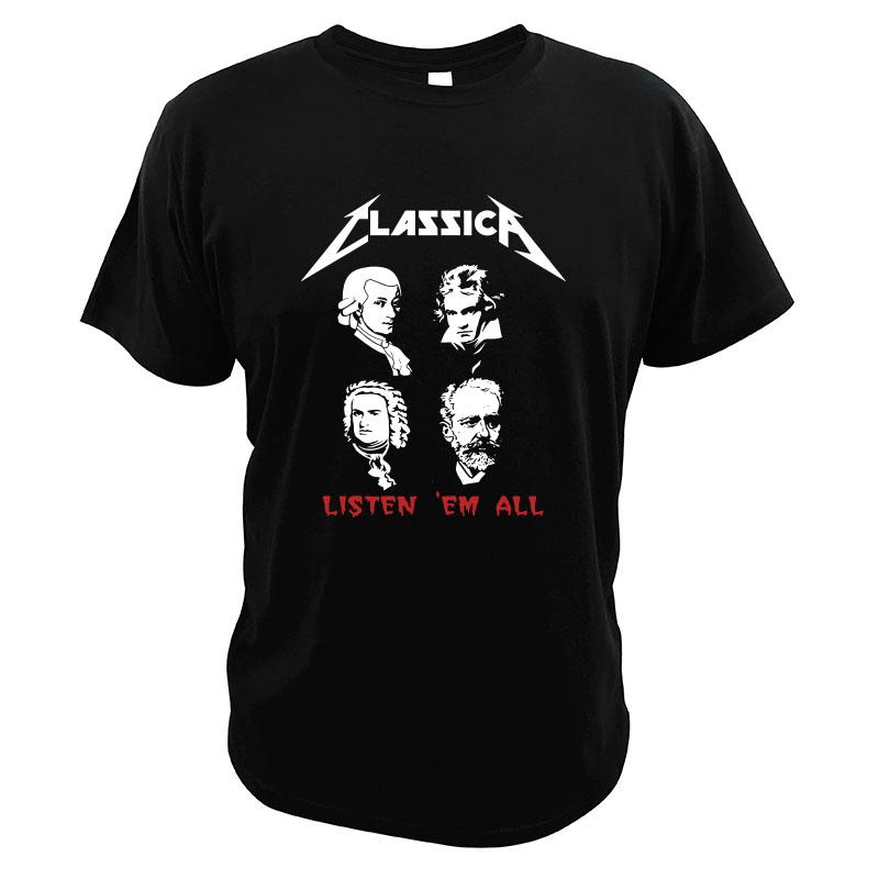 Classical Funny Rock T-Shirt Parody Composer Bach Mozart Beethoven Musician Listen Me All Best Gift Comfortable T Shirt XXXL сірий колір
Classical Funny Rock T-Shirt Parody Composer Bach Mozart Beethoven Musician Listen Me All Best Gift Comfortable T Shirt XXXL сірий колір