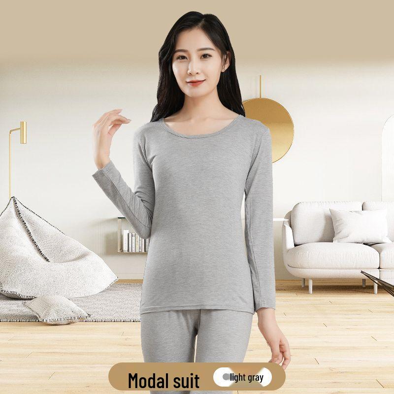 Women s Plus Size High Elasticity Modal Long Johns Set - Slimming Threaded Top & Bottom Base Layer 3XL 65-75kg
Women s Plus Size High Elasticity Modal Long Johns Set - Slimming Threaded Top & Bottom Base Layer 3XL 65-75kg