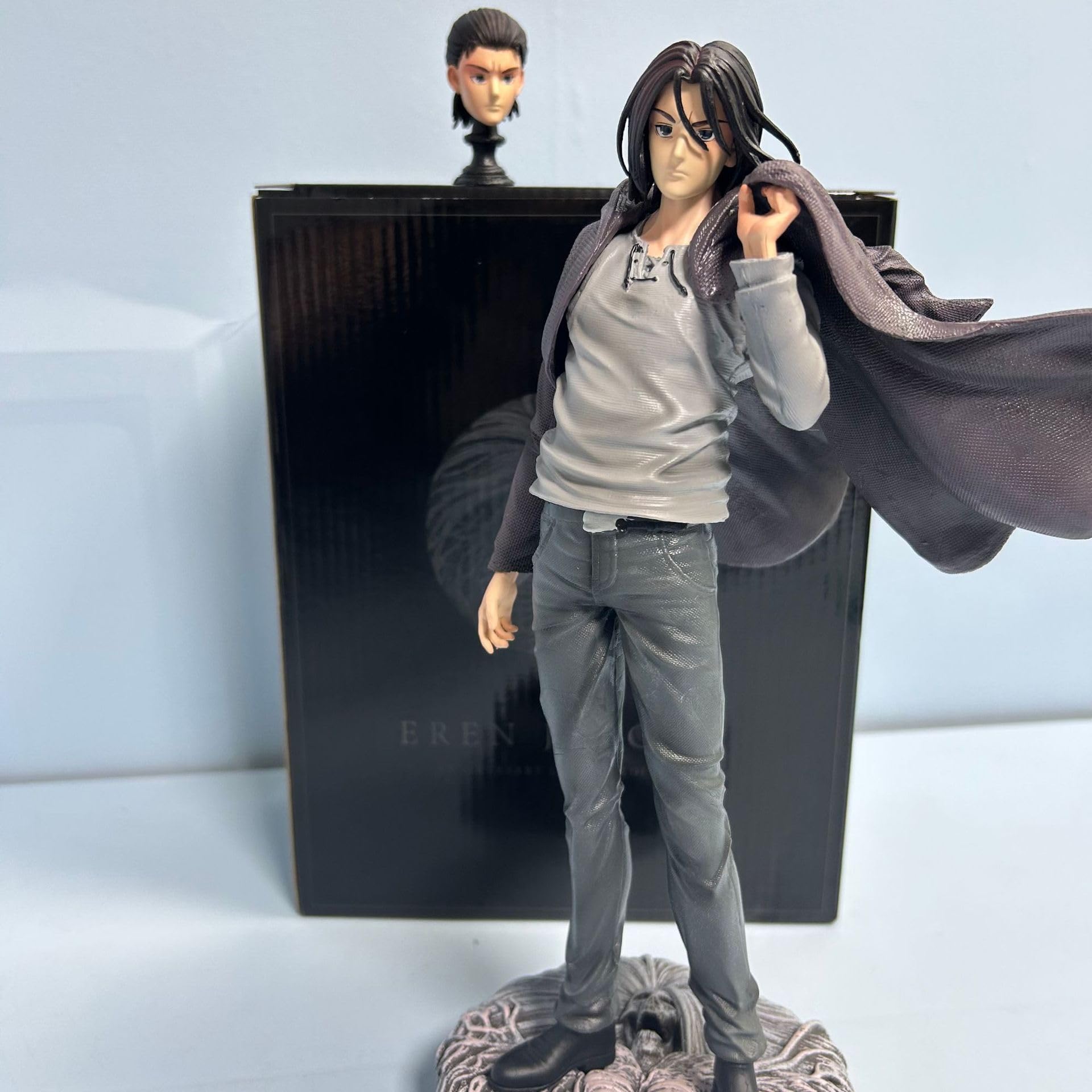 Атака титанов, обе головы Эрена, масштаб 1/6, высота примерно. 28 см ABS&PVC окрашенная фигурка коллекционная кукла подарок
Атака титанов, обе головы Эрена, масштаб 1/6, высота примерно. 28 см ABS&PVC окрашенная фигурка коллекционная кукла подарок